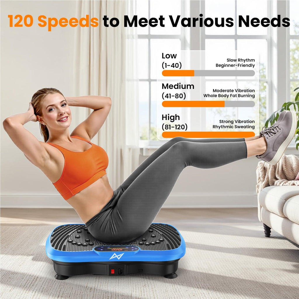 Vibration Plate Fitness Platform Exercise Machine