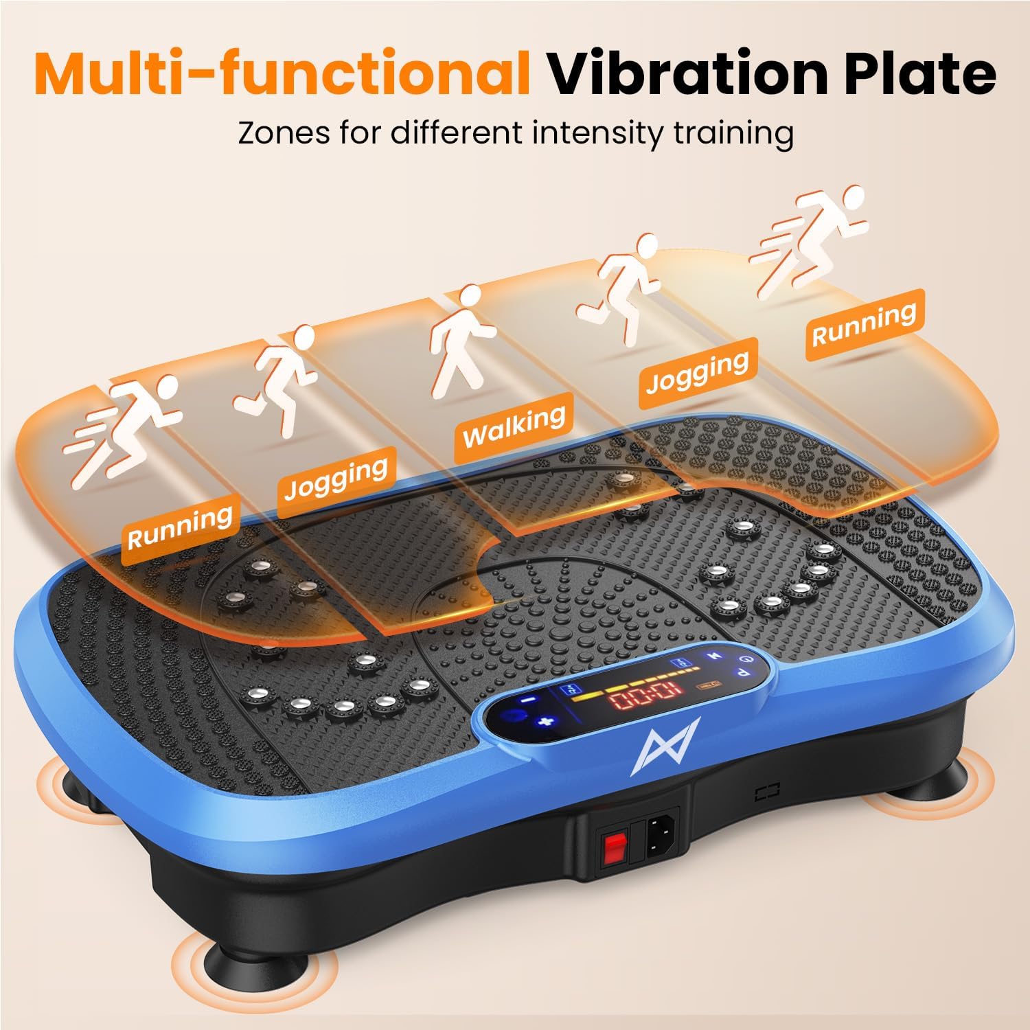 Vibration Plate Fitness Platform Exercise Machine