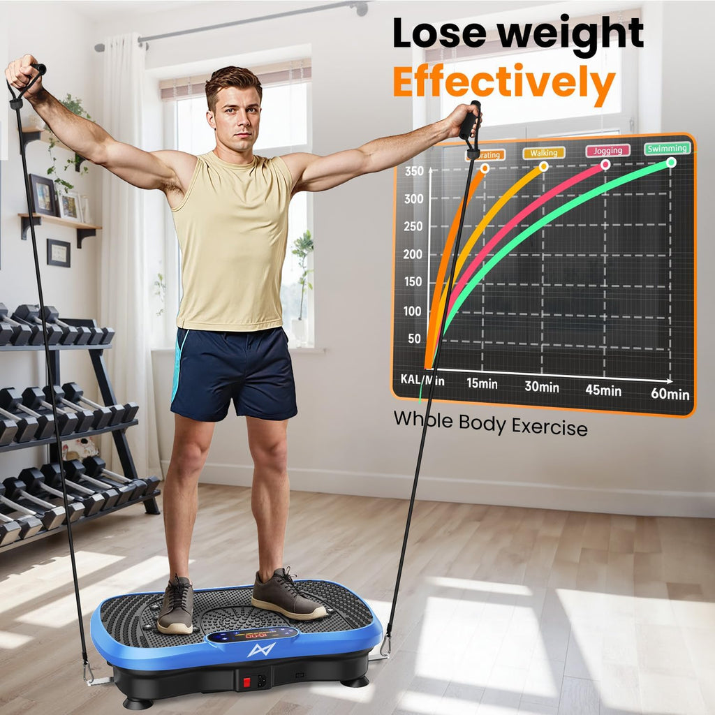 Vibration Plate Fitness Platform Exercise Machine