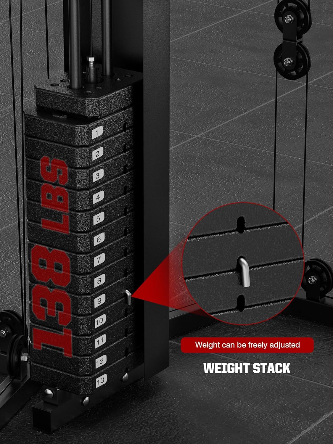 Multifunction Home Gym Equipment Workout Station