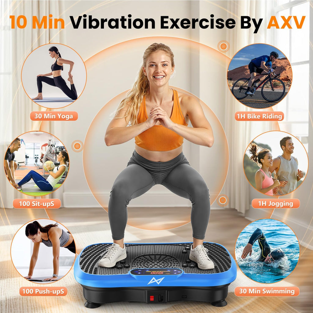 Vibration Plate Fitness Platform Exercise Machine
